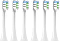 Toothbrushes Head for SOOCAS X3/X3U/X3Pro/V1/X5/X1/D3/D3 Pro Sonic Colorful Toothbrush Soft Bristle Nozzles(6white)