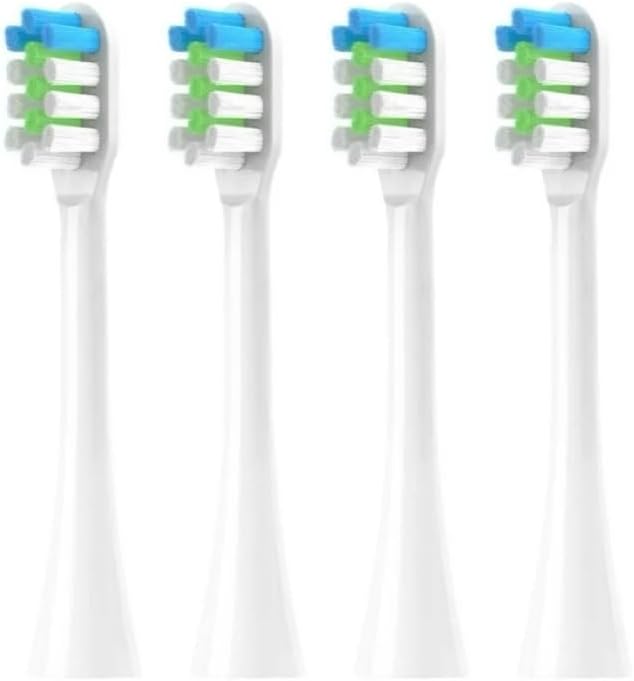 Replacement Toothbrush Heads Compatible for Nandme Nx8000 Sonic Electric Soft Bristle Tooth Brush Head4/8/16PCS(8pcs White)