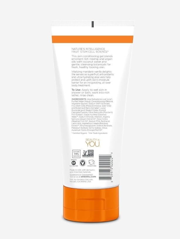 Vitalizing Mandarin Vanilla Shower Gels 8.5 fl. Oz(pack of 3)