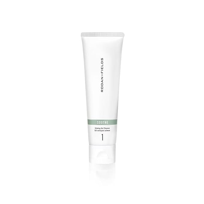 Rodan + Fields Soothe Calming Gel Cleanser | 125 ml | Dry &amp Sensitive Skin | Moisturizing &amp Hydrating Skincare