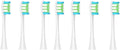 Compatible for Oclean Flow/X/X PRO/ Z1/ F1/ One/Air 2 /SE Brush Heads Soft Sonic Toothbrush Vacuum Bristle 7pcs Replacement(7pcs Wgreen)