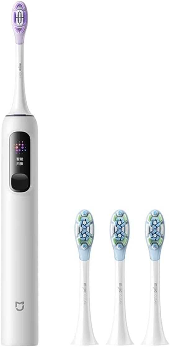 Compatible for XIAOMI MIJIA - Oscillation Toothbrush Pro Smart 4 Modes IPX8 Waterproof Vibration(Gold)