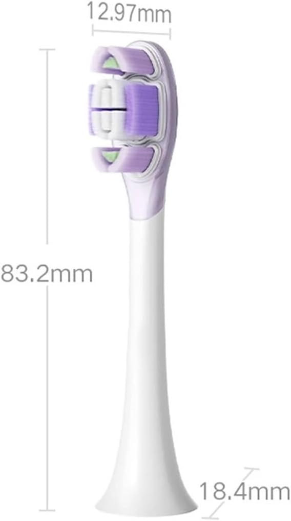 Compatible for Oscillation Electric Toothbrush Replacement Heads (Soft &amp Clean)Compatible MES609 MES610 MES613(Soft Heads)