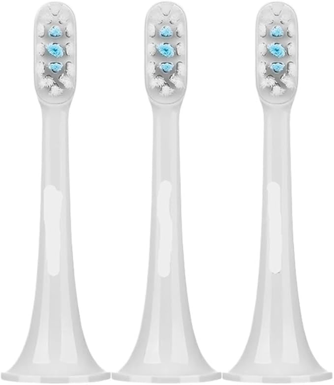 Compatible for Xiaomi Mijia Sonic Electric Toothbrush Head T100 T200 T300 T301 T302 T700 Replacement Heads Soft Dupont Bristle Brush(T300 T500 Head)
