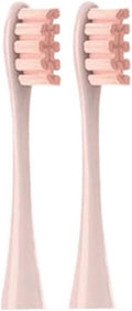 Replaceable Brush HeadsCompatible for X/X PRO/ Z1/ F1/ One/Air 2 /SE Electric Toothbrush Nozzles Vacuum Package(2pink)