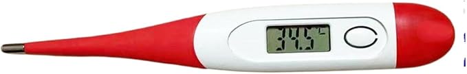 Temperature Measurement Compatible for Farms Veterinary Soft Head and Bendable Medical Thermometer(3pcs)