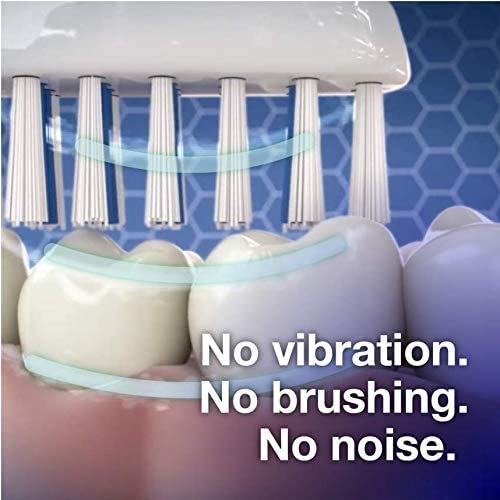 Emmi-dent Oral Waver Electric Toothbrush. Ideal for Sensitive Teeth Plaque Removal and More! Includes Nano-Bubble Toothpaste (Kids Gentle Vibration Oral Waver with 100% Ultrasound)