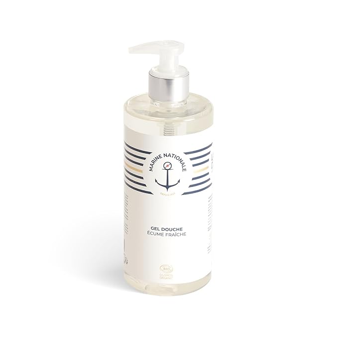 La Corvette MARINE NATIONALE shower gel - 500ml - COSMOS ORGANIC - French Navy
