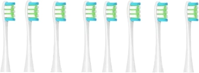 Replacement Brush Heads Compatible for X/X PRO/Air 2 /SE / Z1/ F1 Nozzles Soft Vacuum Bristle(8pcs Blue Green)