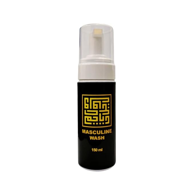 Masculine Wash 150ml – Oud Scented Intimate and Body Wash for Men