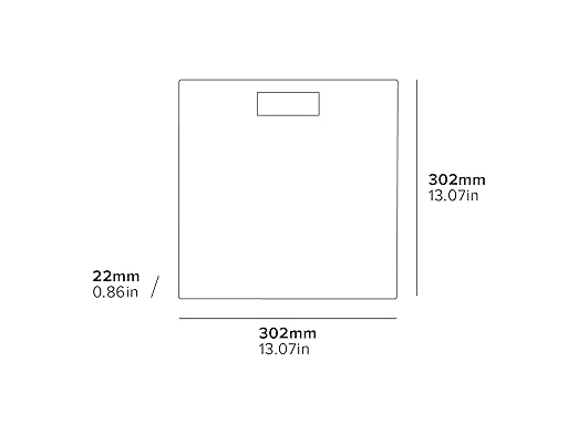 Corby Helmsley Digital Hotel Bathroom Scales in Gray