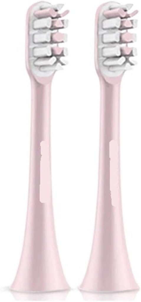 Replacement Toothbrush HeadsCompatible for SOOCAS X1 X3 X3U X5 V1(Pink 2 pcs)