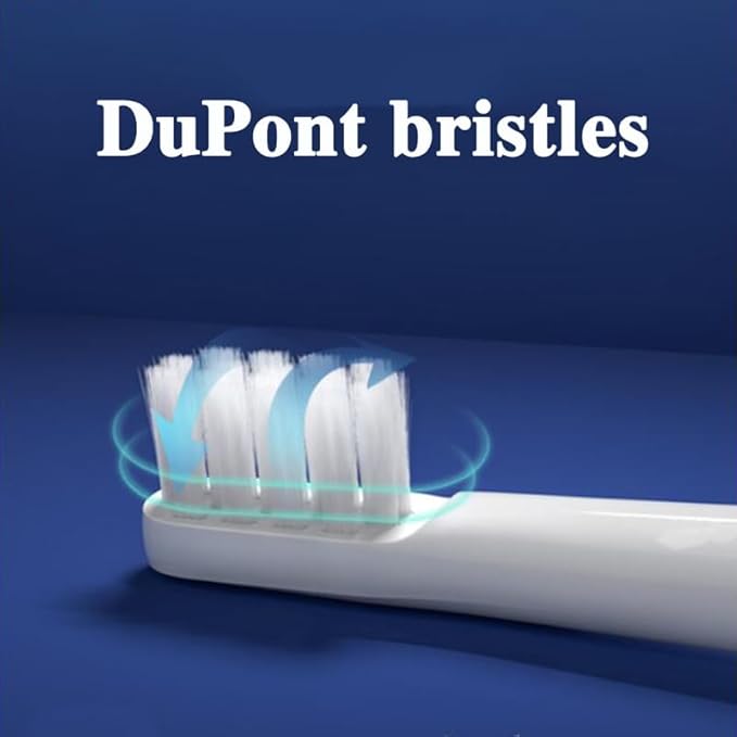 10pcs Replacment Heads Compatible for XIAOMI T100 Sonic Electric Toothbrush Soft Vacuum Dupont Whitening Clean Bristle Brush Nozzles Head(10pcs Pink)