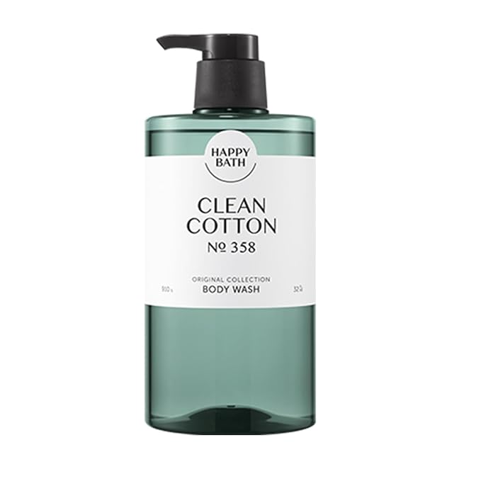 ZEESOON Happy Bath Original Collection Body Wash No 358 Mild PH formula Clean Cotton (910g 32 oz)