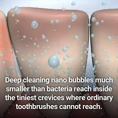 Emmi-dent Electric Toothbrush Set - Carbon Edition. 100% Ultrasound Technology removes Harmful Plaque Without Abrasive Brushing. Ideal for Sensitive Teeth &amp Gums. Includes Nano-Bubble Toothpaste.