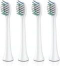 4pc Electric Tooth Brush Head Replacement Compatible for Sarmocare S100 Ultrasonic Sonic Electric Toothbrush Toothbrush Head(White-4)