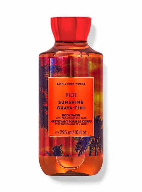 Generic BBW White Barn FIJI SUNSHINE GUAVA-TINI Shower Gel 10 fl oz / 295 mL