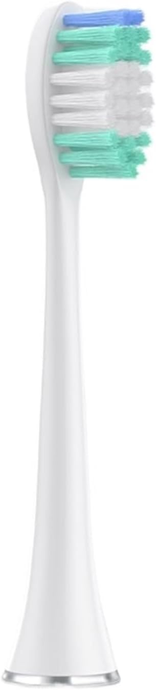 10 Pieces Brush HeadCompatible for AquasonicSeries Electric Toothbrush(White)
