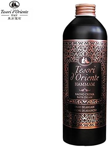 Tesori d'Oriente:Hammam Bath Cream with Argan Oil and Orange Blossom - Pack of 6 [ Italian Import ]