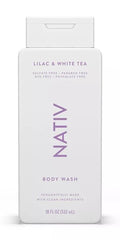 New Limited Edition Collection Body Wash By Native.e - (1) bottle 18 FL OZ (Lilac &amp White Tea)