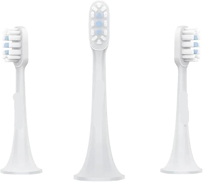 Compatible for Mijia Electric Toothbrush Head T100 T200 T300 T301 T302 T700 Replacement Heads Soft Bristle Brush(3pcs T300 Head)