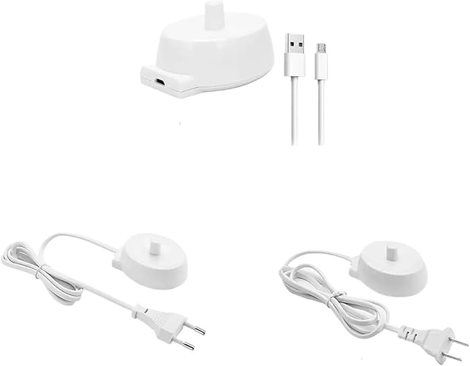 USB Electric Toothbrush Charging CradleCompatible for BraunCompatible for Oral B D12 D20 D17 D18 D20 D29 D34 OC18 Portable USB Travel Charger Dock 3757(USB plug)