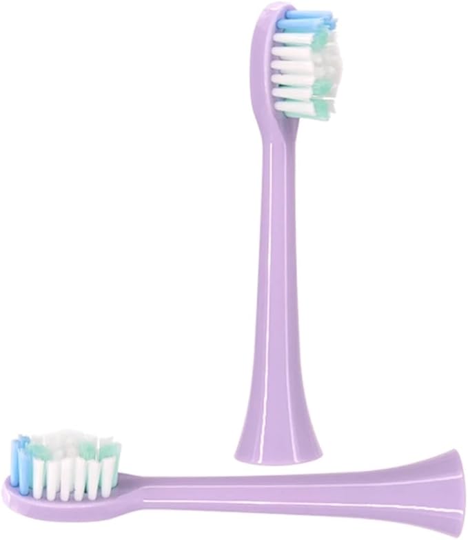 Electric Tooth Brush Head ReplacementCompatible for S100 Ultrasonic Sonic Toothbrush Toothbrushes(Purple-4)