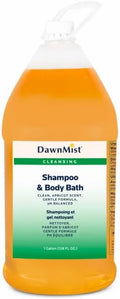 Dukal DawnMist Shampoo &amp Body Bath with Pump – Refreshing All-in-One Cleanser 1-Gallon Bottle Ideal for Daily Use Pack of 1
