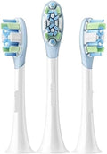 Compatible Replacement Brush Heads Compatible for XIAOMI Mijia Toothbrush MES609/610 Pro 3PCS(Standard 3 pcs)