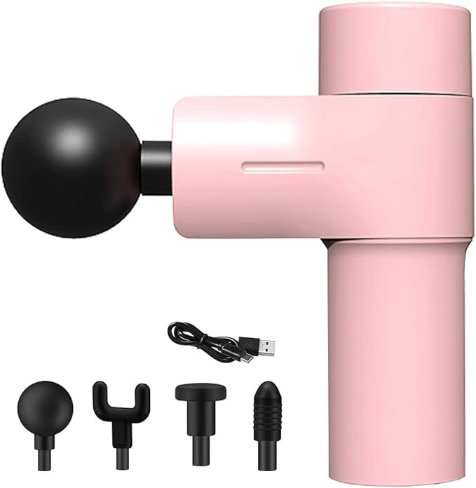 Small Travel Massage Gun Massage Gun Deep TissuePercussion Handheld Portable Muscle Massager Tool for Full Body