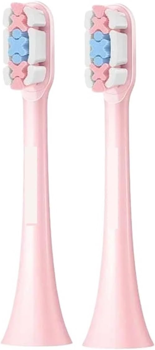 Compatible for Toothbrush Heads Replacement X1 X3 X3U X5 Teeth Brush(2 Box White)