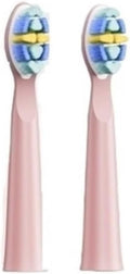 Compatible for Electric Toothbrush Y5 Waterproof Rechargeable Tooth Brush with Replaceable 8pcs Heads(Pink)