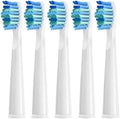 Replacement Electric Toothbrush Head Compatible for Fairywill Refills FW-D1/FW-D3/FW-D7(5 PCS WT)