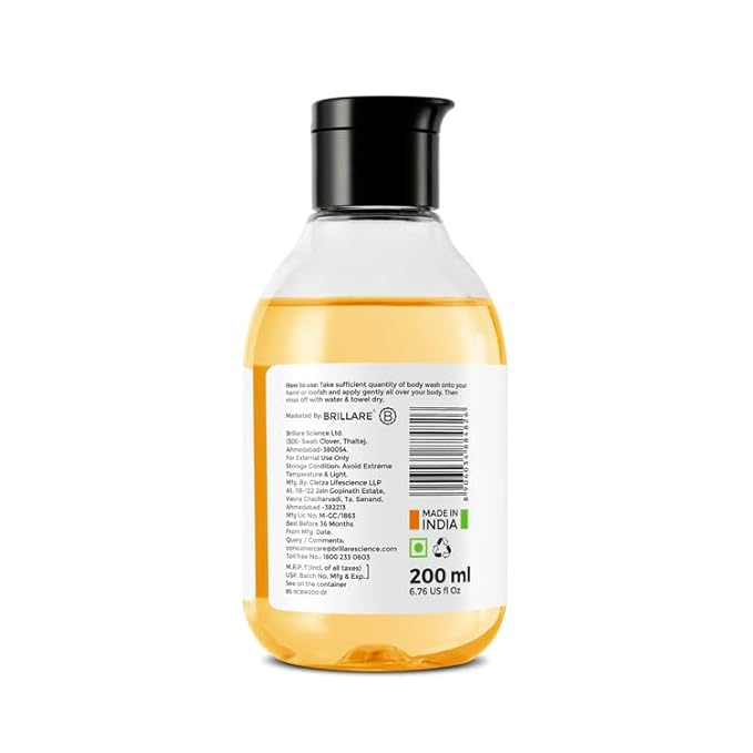 BRILLARE Saffron &amp Coconut Body Wash