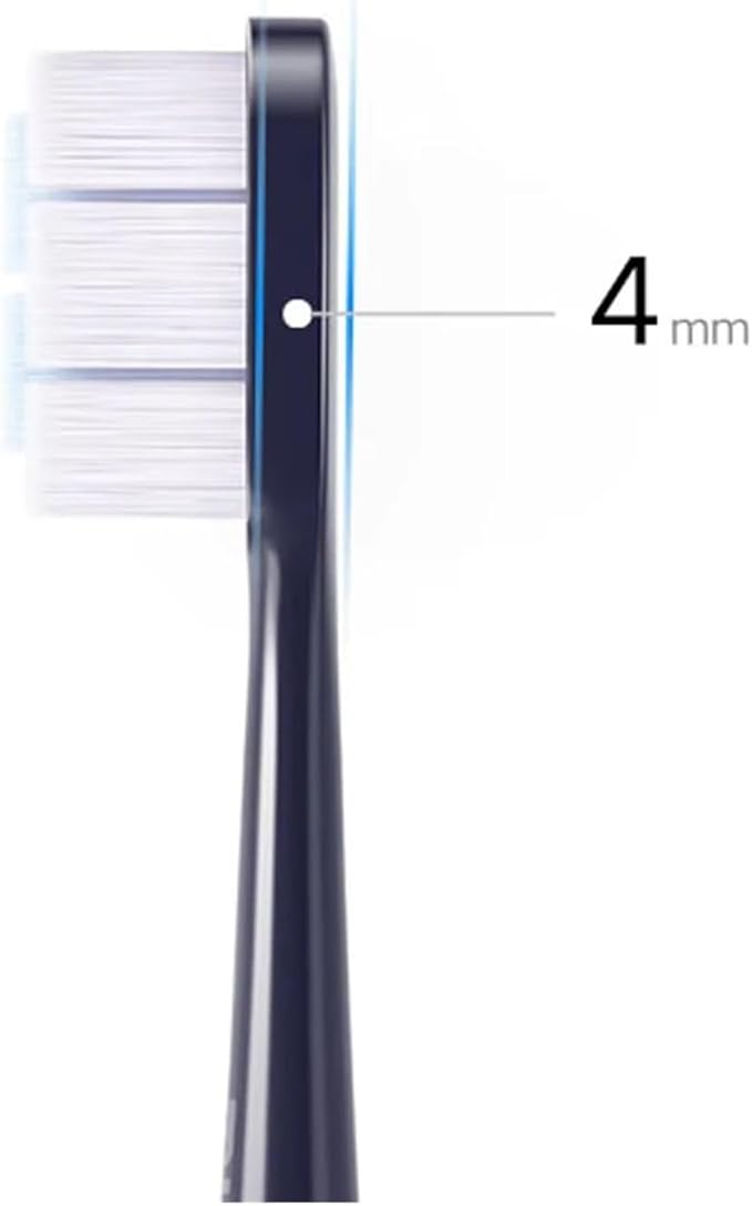 Compatibility for Xiaomi Mijia Toothbrush Head T700 Sonic Electric Waterproof Soft Replacement Bristles 2PCS