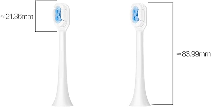 Compatible for Electric Toothbrush Heads Replacement X1 X3 X3U X5 Teeth Brush Replacement Heads(2 Box Black)