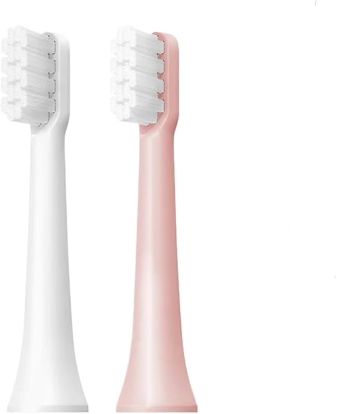 6/12Pcs Replacement Brush Heads for XIAOMI MIJIA T100 Mes603 Electric Toothbrush Vacuum Dupont Soft Bristle Suitable Nozzles(T100-PK-12PCS)