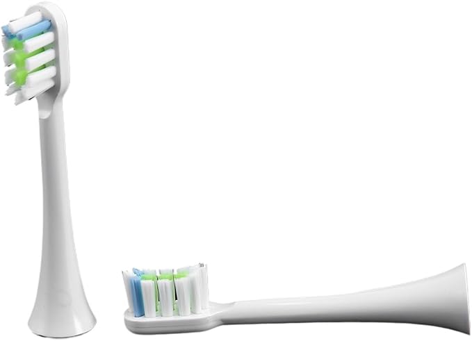A78E-4Pcs Replacement Toothbrush Heads Compatible for Xiaomi X1/X3/X5 Electric Tooth Brush White