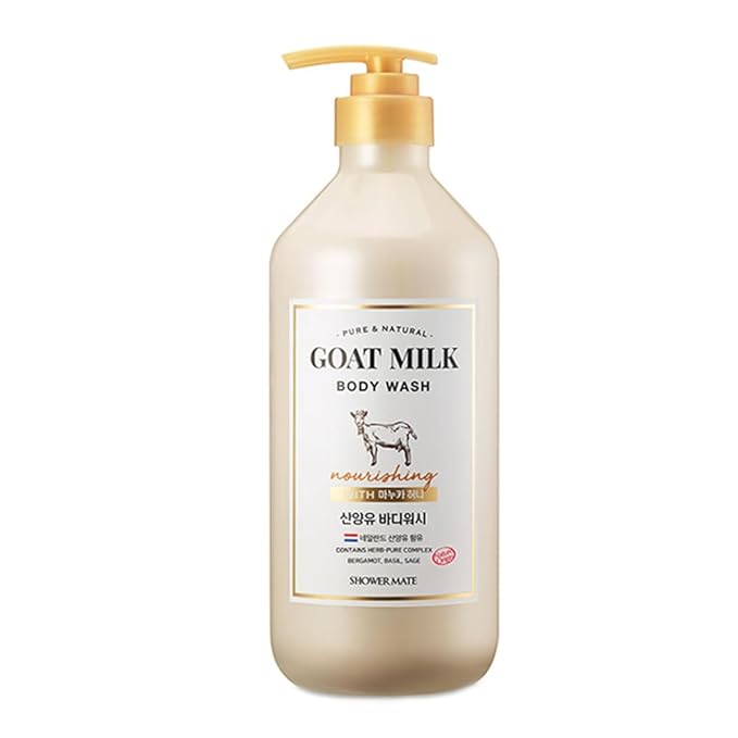 Goat Milk Body Wash Manuka Honey 27 fl oz / 800 ml (1 Pack)