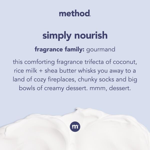 Method Body Wash Variety Pack Hydrating Coconut Milk 18 Fl Oz Simply Nourish 18 Fl Oz (Variety Pack)