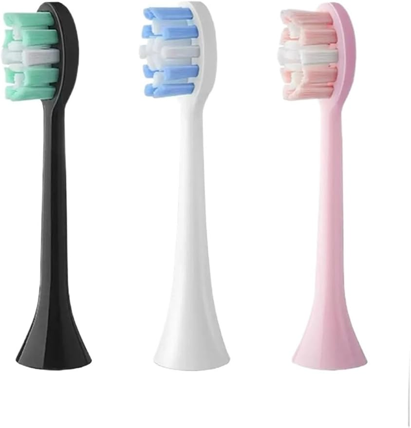 Replacement Toothbrush Head Compatible for BOMIDI TX5 Electric Soft Bristles Nozzles(8PCS Pink)