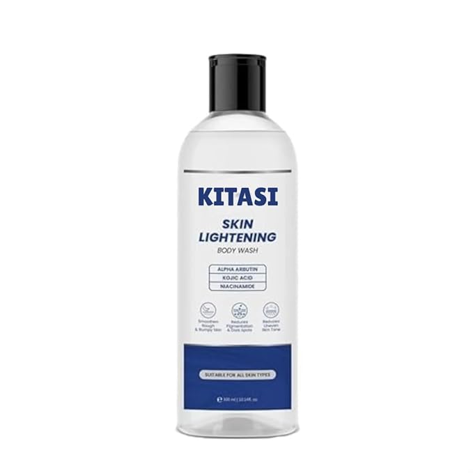 Kitasi Skin Lightening Body Wash 300 ml Helps Reduces Pigmentation Dark Spots &amp Uneven Skin Tone