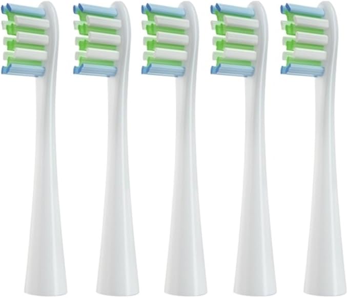 Electric Toothbrush Head Compatible for O-Clea(White-5)