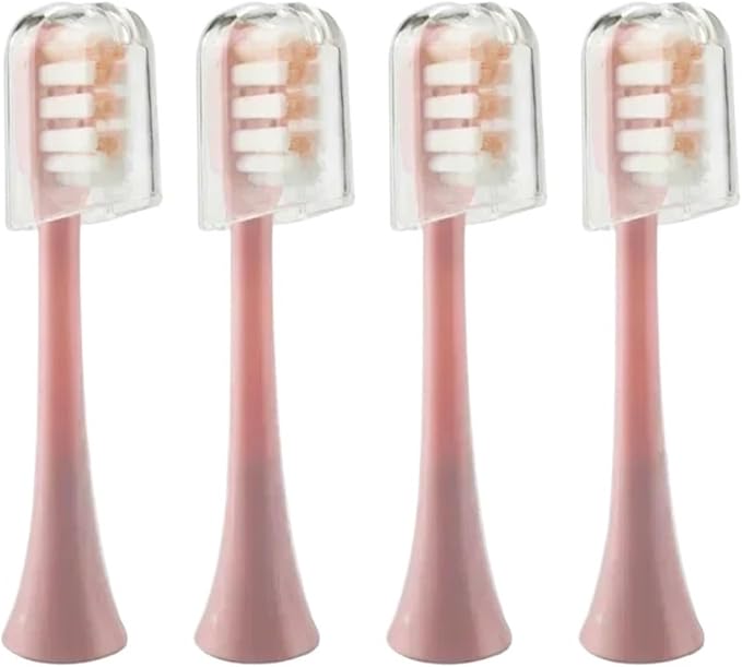 4/8 Pcs Replacement Toothbrush Heads Compatible for X3 Brush Head(4pink)