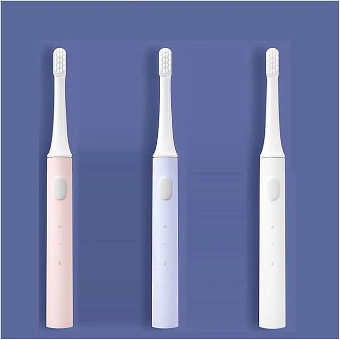 10pcs Replacment Heads Compatible for T100 Sonic Toothbrush Soft Vacuum Whitening Clean Bristle Brush Nozzles Head(10pcs White)