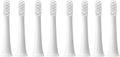 8PCSCompatible for XIAOMI MIJIA T100 Replacement Brush Heads Sonic Electric Toothbrush Vacuum Soft Bristle Suitable Nozzles(8White)