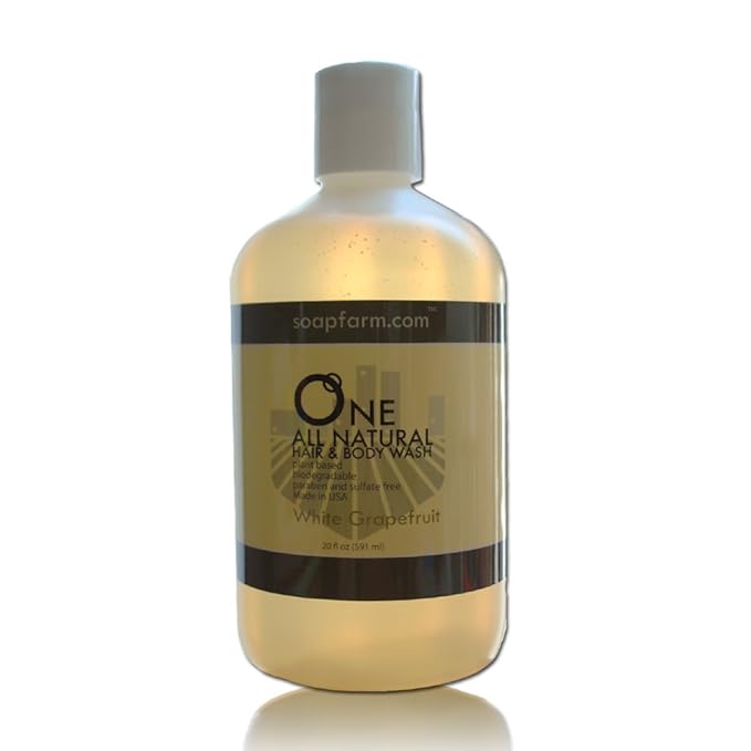ONE Natural (Essential Oils) Hair &amp Body Wash 20 oz. 3 Pack