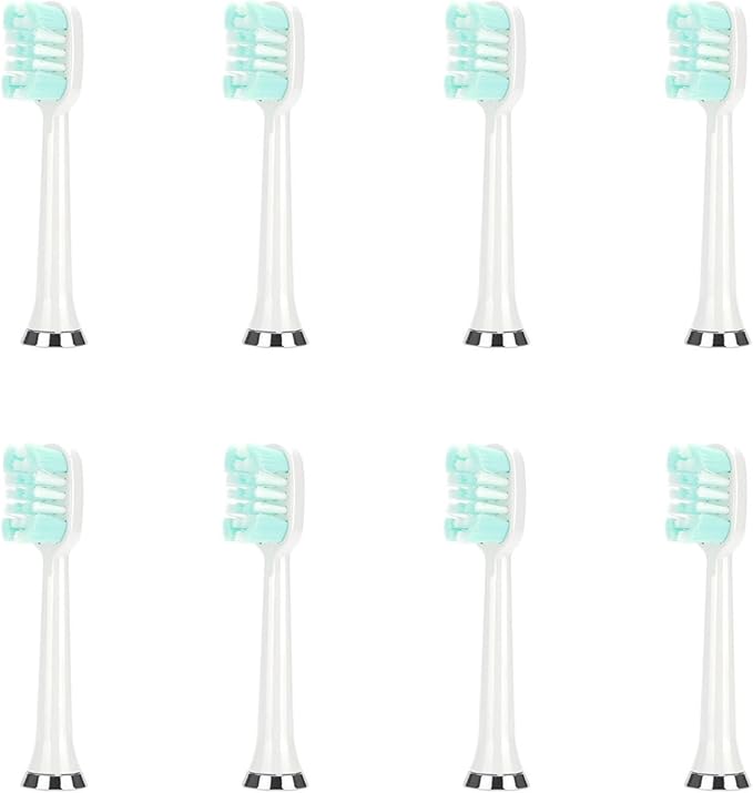 Electric Toothbrush Replacement Heads ForCompatible for M07/M08/M07B/702/722 Sonic4/8/16PCS(8pcs White)