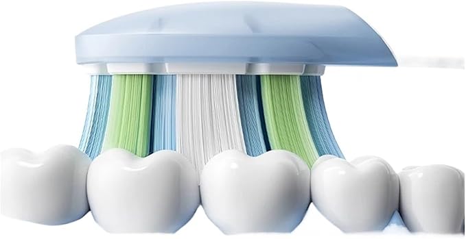 3PCS Replacement Brush HeadsCompatible for XIAOMI Mijia Electric Toothbrush MES609/610 Pro Sonic Sweep Vibration Head(Sensitive 3 pcs)