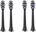 Compatible for SUBORT S7 Brush Heads Electric Toothbrush Replacement(4 Black Brush Head)